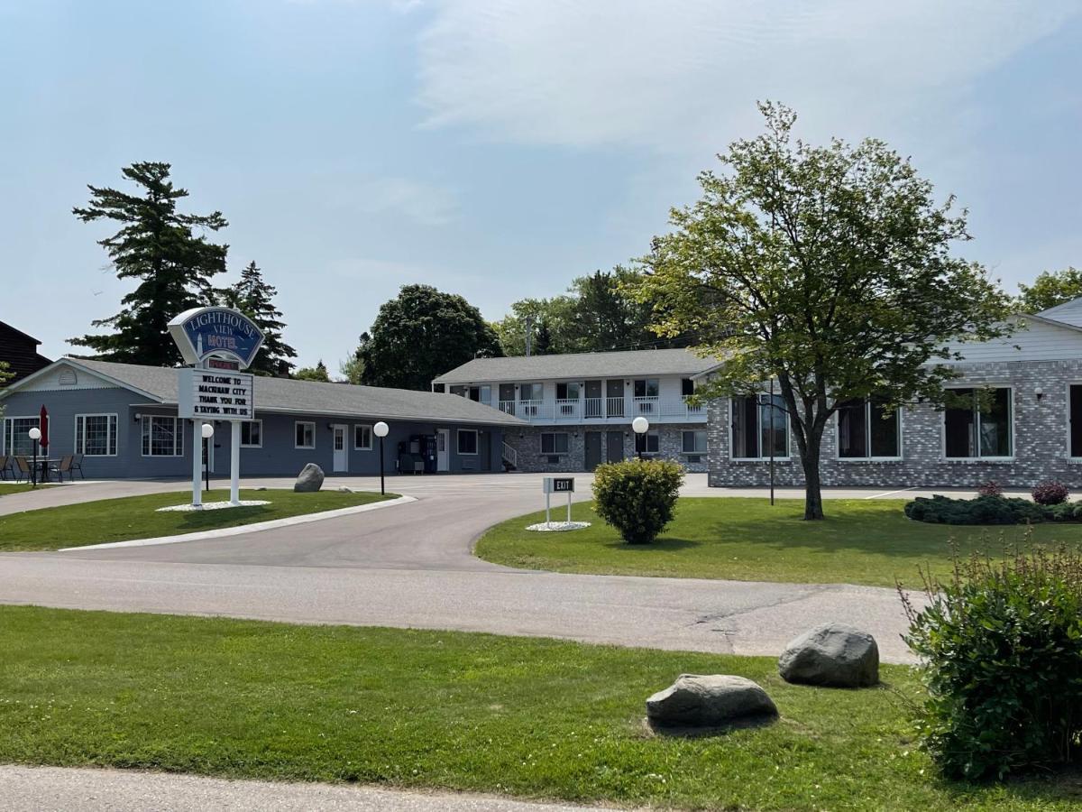 Lighthouse View Motel Mackinaw Stadt Exterior foto