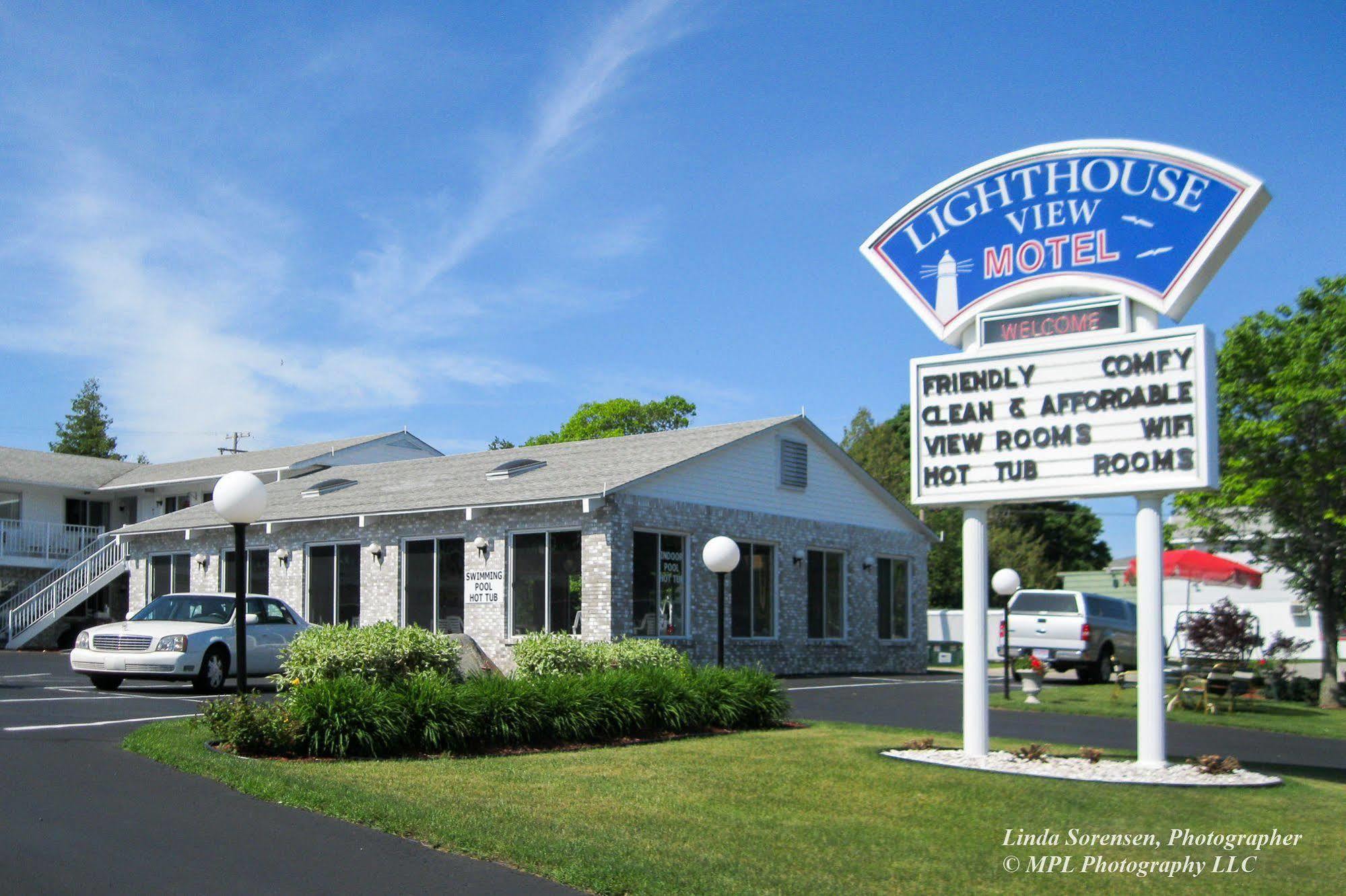 Lighthouse View Motel Mackinaw Stadt Exterior foto